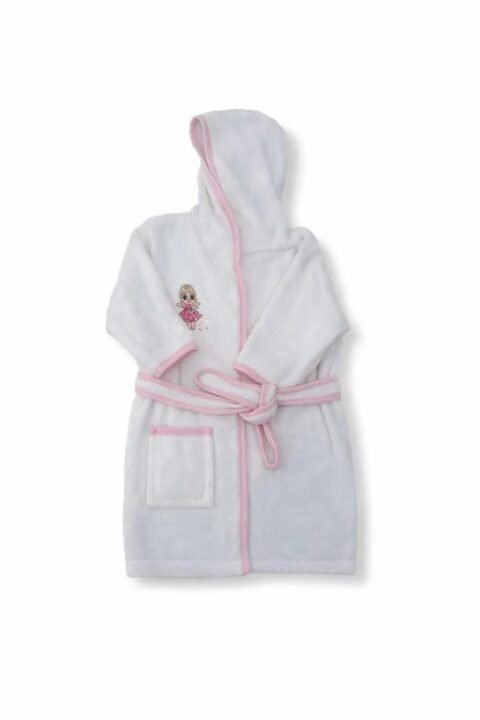 Alternative view of Παιδικό Μπουρνούζι “LOL Surprise” με Κουκούλα – Ροζ Γλύκα & Απαλότητα 💖