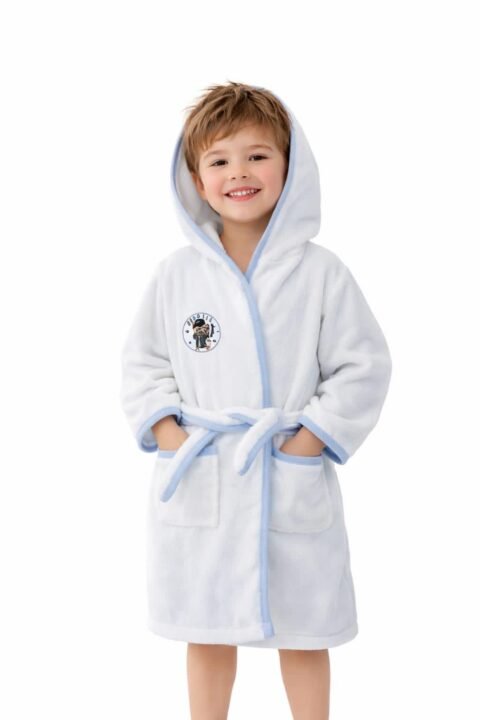 Παιδικό Μπουρνούζι “Paw Patrol” με Κουκούλα – Ζεστασιά & Απαλότητα μετά το Μπάνιο 🐾2,3,4,5,6,7,8 Ετών