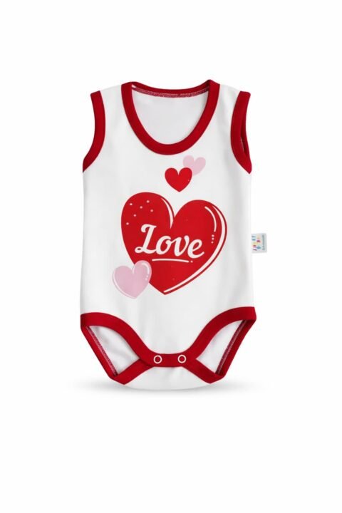 Βρεφικό Κορμάκι “Love Hearts” – Αγάπη σε κάθε αγκαλιά