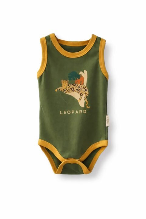 Wild & Free – Βρεφικό Κορμάκι “Leopard Adventure”