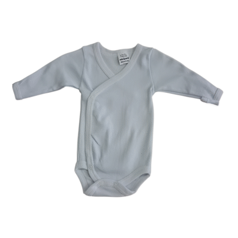 Βρεφικό Κορμάκι Φάκελος “Pure White” – Κλασική απλότητα & απόλυτη απαλότητα