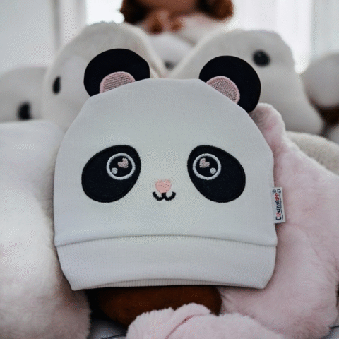 Alternative view of Παιδικός Σκούφος Panda – Ζεστασιά και Γλύκα σε Ένα!