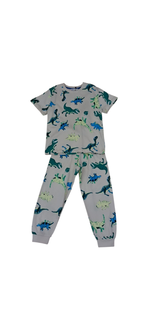 Alternative view of 🦕 Παιδικές Πιτζάμες "Dino Fun" – Άνεση με Δεινοσαυρικό Στυλ! 🌿