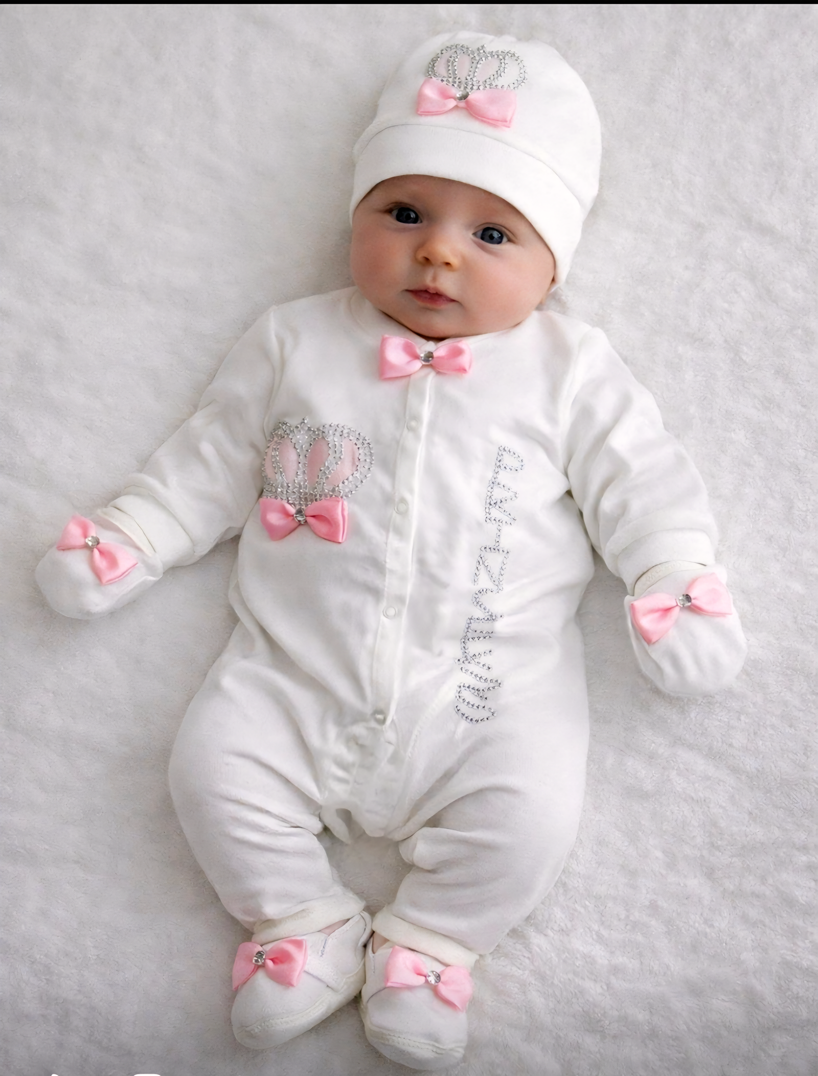 ✨ Κομψό & Άνετο Παιδικό Σετ για Μοναδικές Εμφανίσεις ✨ 0 -6 μηνών