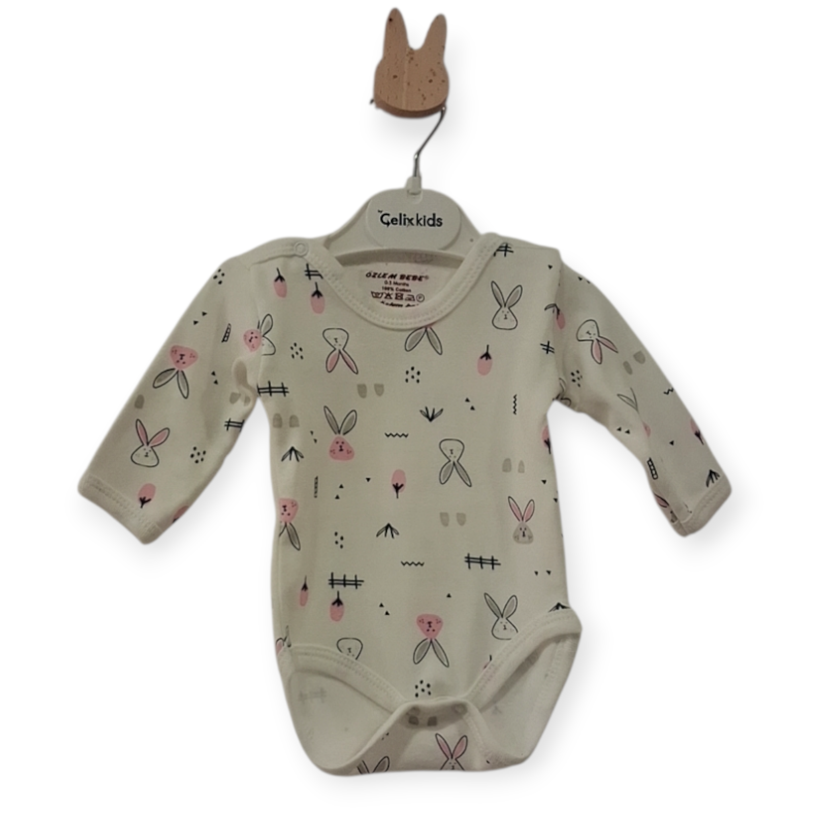 Βρεφικό Κορμάκι “Little Bunny” – Απαλότητα & Γλύκα