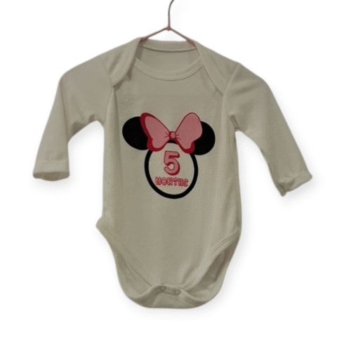 Βρεφικό Κορμάκι “5 Months” – Η Μικρή Πριγκίπισσα στα 5 Μήνες