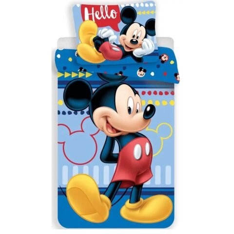Σετ Παπλωματοθήκης Mickey Mouse – Αγαπημένος Ήρωας σε Κάθε Ύπνο 140X200 CM