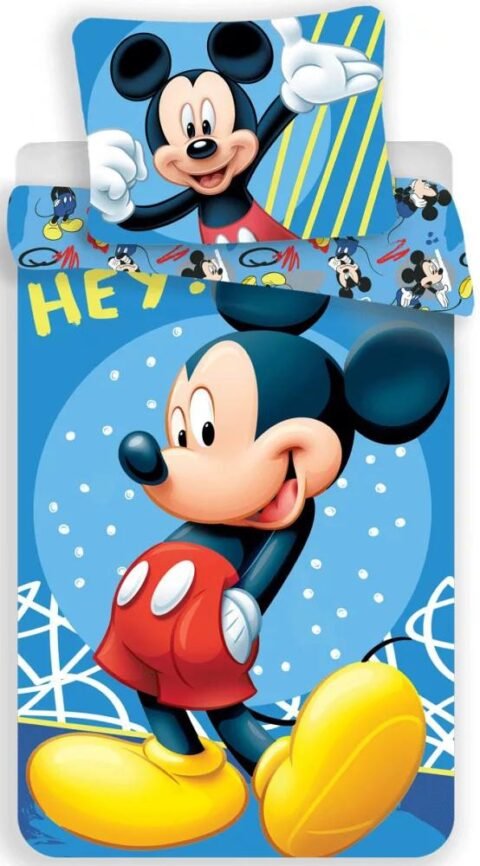 Παιδική ΠαπλωματοθΠαιδική Παπλωματοθήκη Mickey σε Μπλε Απόχρωσηήκη Mickey σε Μπλε Απόχρωση  140Χ200cm