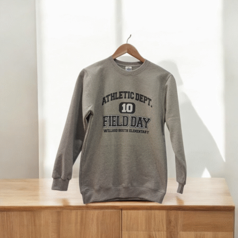 Alternative view of Γκρι Μπλούζα για Αγόρι με Μαύρες Γραμμές – Μοντέρνο Στυλ & Άνεση