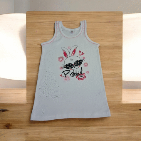 Alternative view of ✨ Φανελάκι με Λαγουδάκι με Γυαλιά – Γλυκό & Μοντέρνο ✨