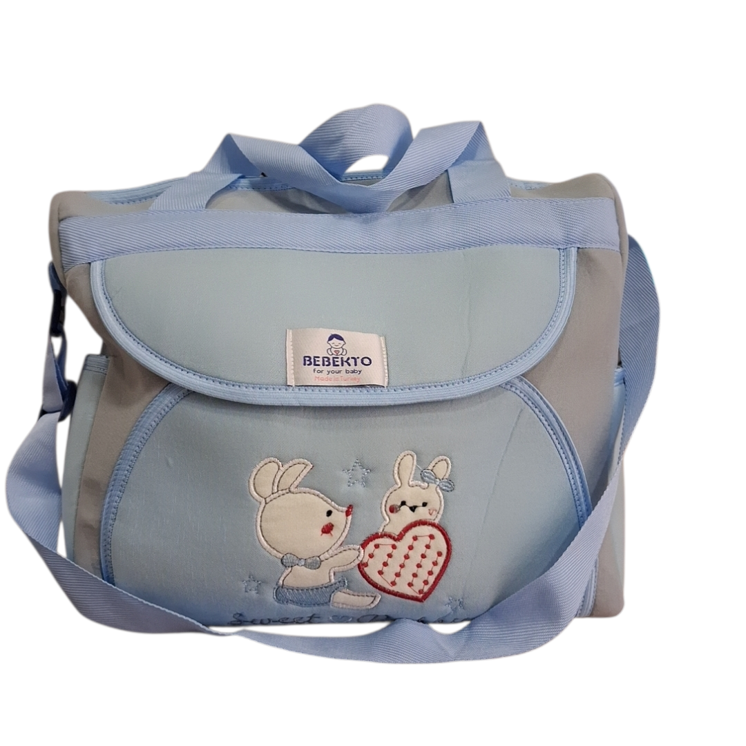 Μπλε Τσάντα Μητρότητας – Κομψότητα & Οργάνωση για Κάθε Μαμά