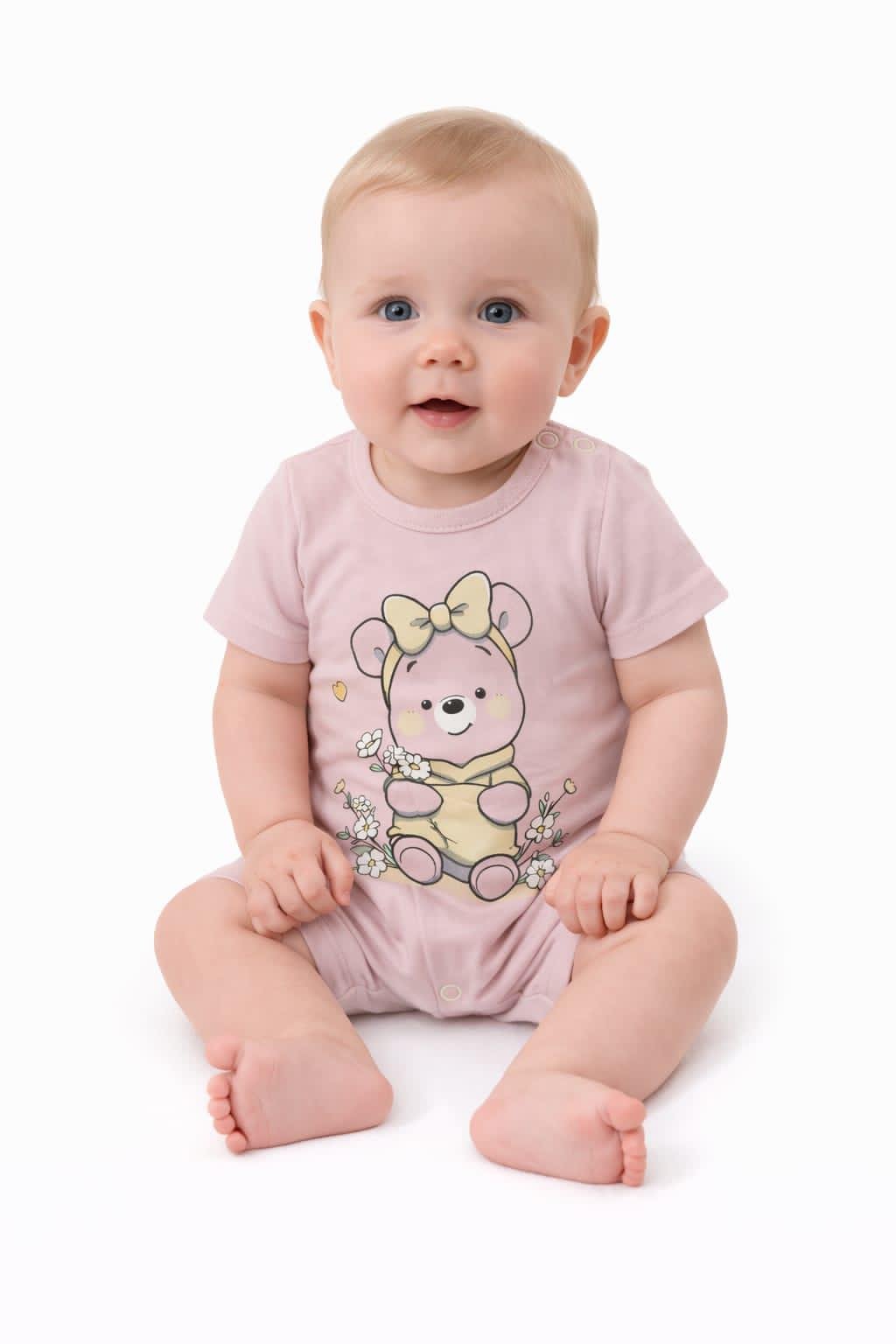 Καλοκαιρινό Ολόσωμο Βρεφικό Φορμάκι – Απαλό & Δροσερό για Μωρά