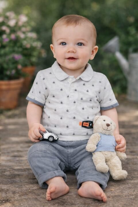 Βρεφικό Σετ 12 Μηνών Άνετο και Χαριτωμένο