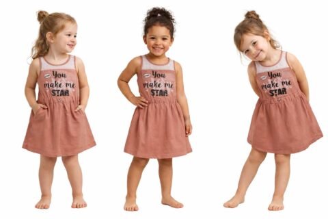 Παιδικό Φόρεμα Κοριτσιού Καλοκαιρινό Κομψό και Άνετο