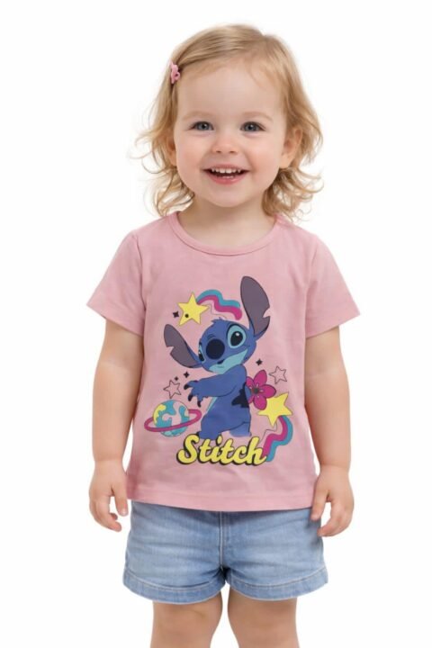 Ροζ Παιδική Μπλούζα Στυλ για Καλοκαίρι