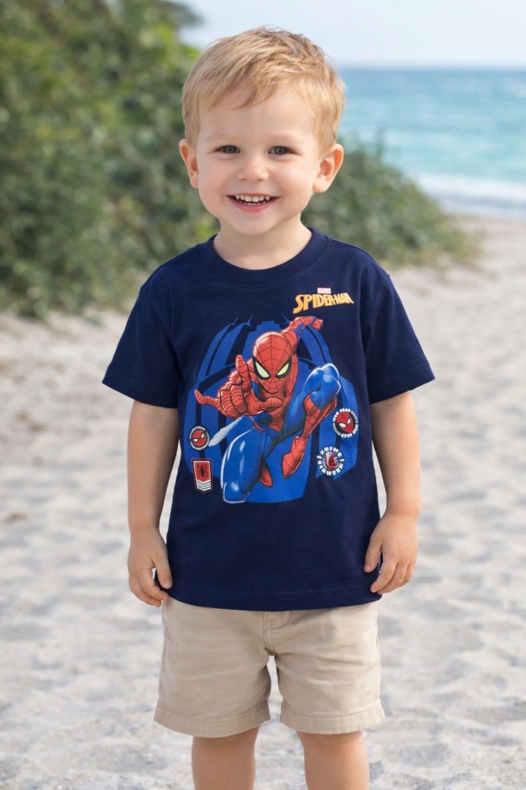 Καλοκαιρινή Παιδική Μπλούζα Spiderman – Άνετη & Δροσερή