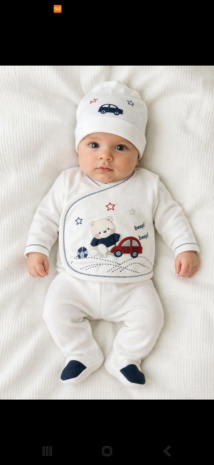 Σετ 5 Τεμαχίων για Μωρό – Άνεση & Στυλ από την Πρώτη Μέρα 0-3 μηνών