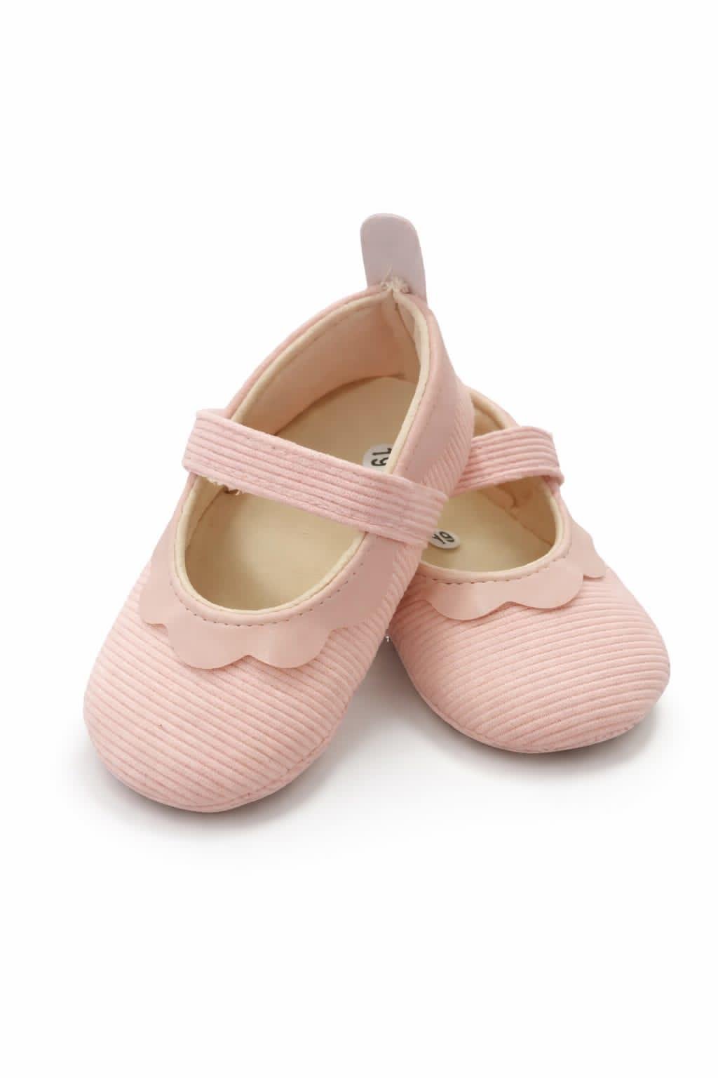 Βρεφικά Παπουτσάκια Απαλό Ροζ για Κοριτσάκι 👶🩷