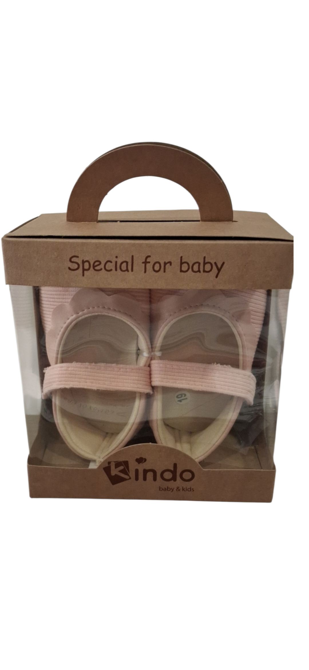 Βρεφικά Παπουτσάκια Απαλό Ροζ για Κοριτσάκι 👶🩷 - Image 3