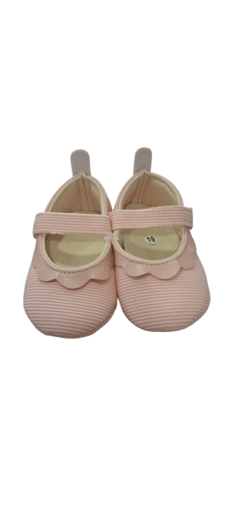 Alternative view of Βρεφικά Παπουτσάκια Απαλό Ροζ για Κοριτσάκι 👶🩷