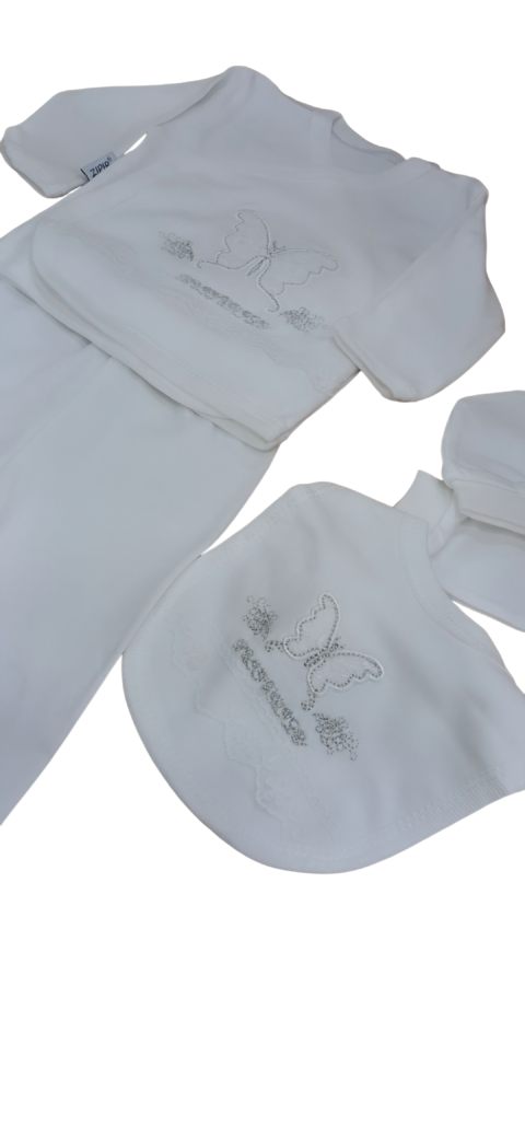 Alternative view of Βρεφικό Σετ Αγκαλιάς “Μικρό Θαύμα” – Απαλότητα & Στυλ από τις Πρώτες Στιγμές 0-3 Μηνών