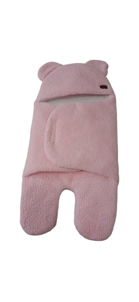 Alternative view of Ροζ Βρεφικός Σάκος Εξόδου – Γλυκύτητα & Ζεστασιά για Μικρές Πριγκίπισσες