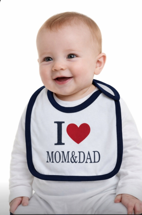 Βρεφική Σαλιάρα – Απαλή & Απορροφητική