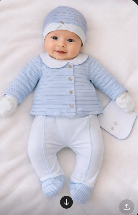 Βρεφικό Σετ 5 Τεμαχίων – Αγκαλιά Αγάπης & Τρυφερότητας 0-3 μηνών