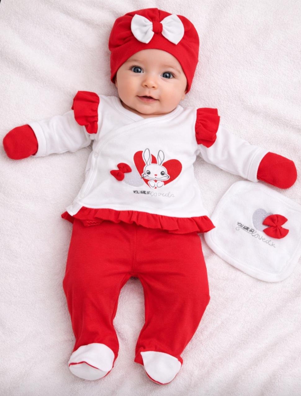 Βρεφικό Σετ 5 Τεμαχίων – Ολοκληρωμένη Φροντίδα με Στυλ 0-3 μηνών