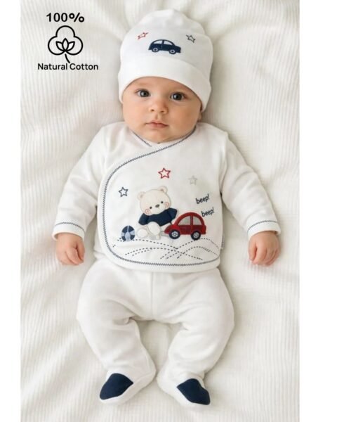 Σετ 5 Τεμαχίων για Μωρό – Άνεση & Στυλ από την Πρώτη Μέρα 0-3 μηνών