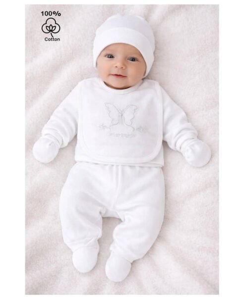 Βρεφικό Σετ Αγκαλιάς “Μικρό Θαύμα” – Απαλότητα & Στυλ από τις Πρώτες Στιγμές 0-3 Μηνών