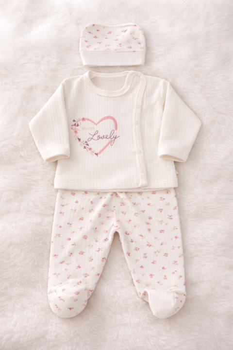 Alternative view of Βρεφικό Σετ 0-3 Μηνών – Απαλότητα & Στυλ για Νεογέννητα