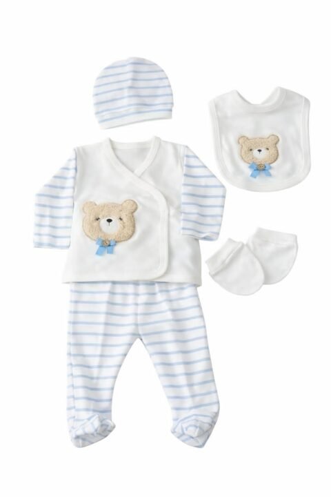 Alternative view of Πολυτελές Βρεφικό Σετ 5 Τεμαχίων – Απαλότητα & Αγάπη για το Μωρό σας 0,3