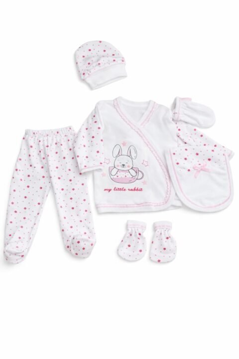 Alternative view of Βρεφικό Σετ 100% Βαμβάκι (0–3 Μηνών)