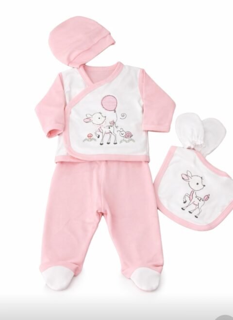 Alternative view of Βρεφικό Σετ 100% Βαμβάκι – Απαλό & Αναπνεύσιμο για Απόλυτη Άνεση 0,3 μηνών